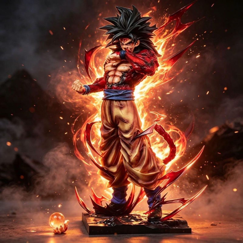 Model Kit Zoid - 34cm LK Son Goku Model Dragon
