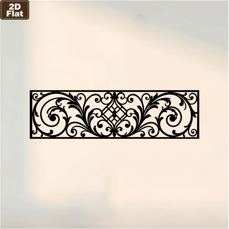 Model Kit Vintage - CIFBUY Iron Wall Art Vintage Scroll