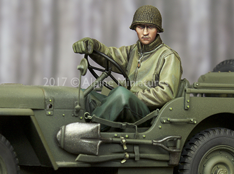 Model Kit Warhammer - 1:35 Nhựa Bộ Hoa Kỳ Jeep