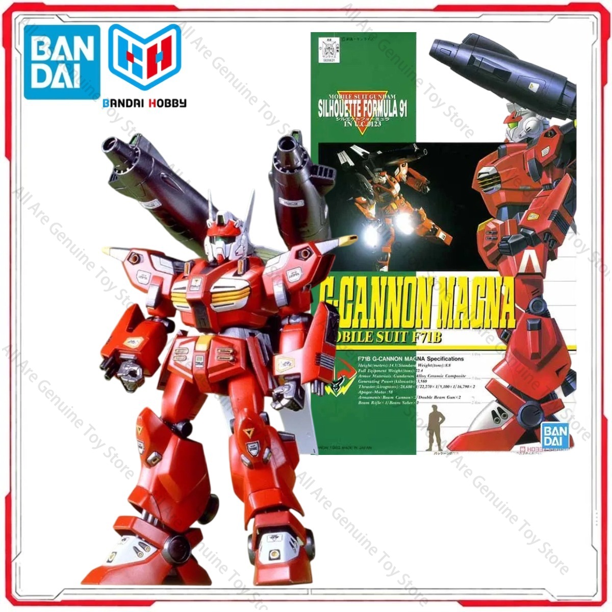 Model Kit Gundam Mg - Genuine Bandai Original Gundam Model Kit