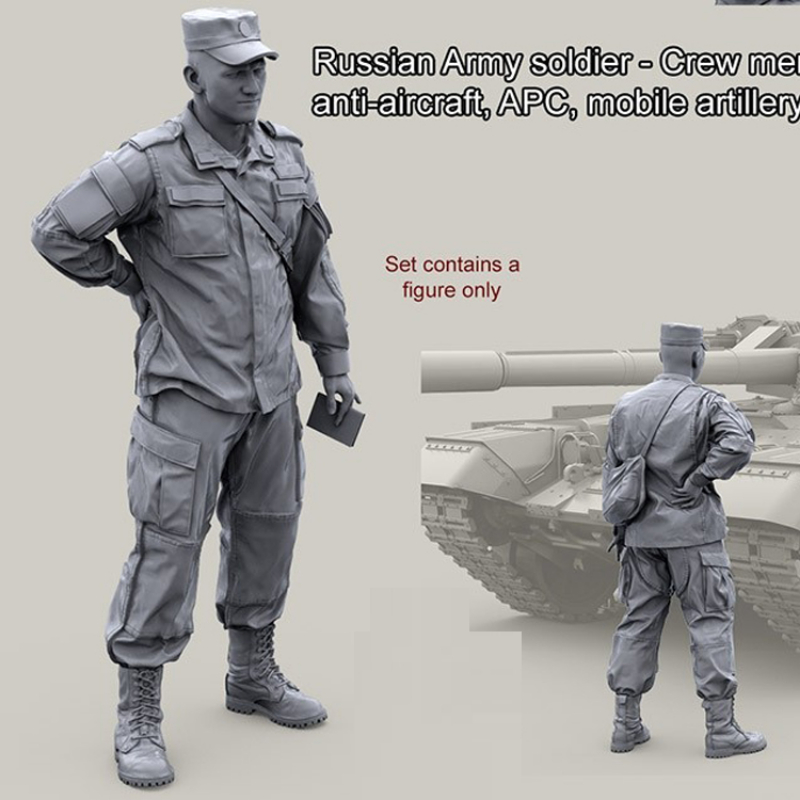 Model Kit Ikaruga - 1/35 Die-Casting Resin Figure Model Building